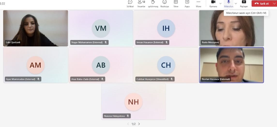 ATMU-da IX Respublika elmi-praktik konfrans keçirilib - FOTOLAR